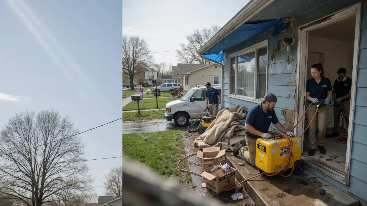 Basement Flood Cleanup in Mechanicstown, OH near me